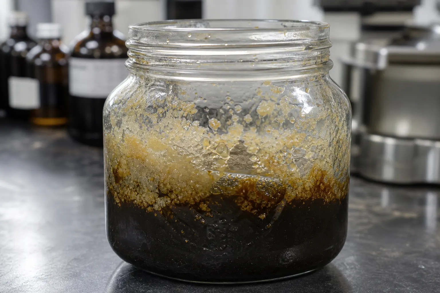 Waxy crude flow assurance sample
